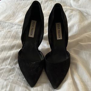 Steve Madden black stiletto heels